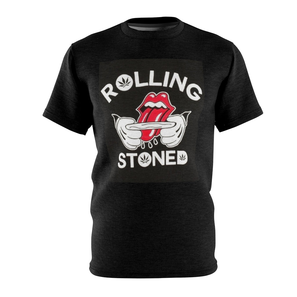 ROLLIN' STONED ..  All Over Tee