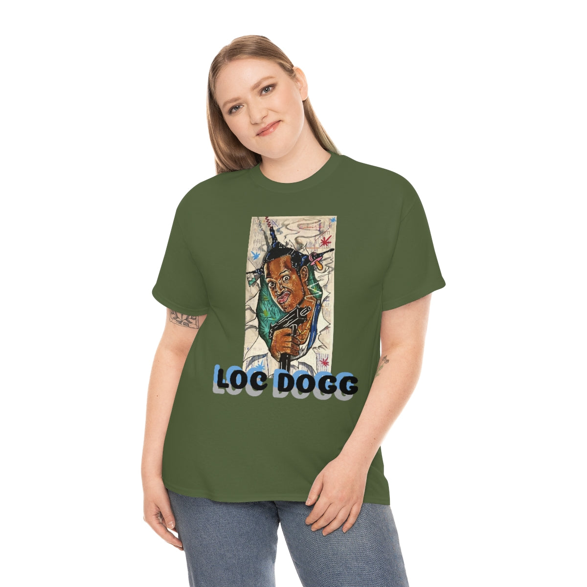 LOC DOGG Unisex Heavy Cotton Tee