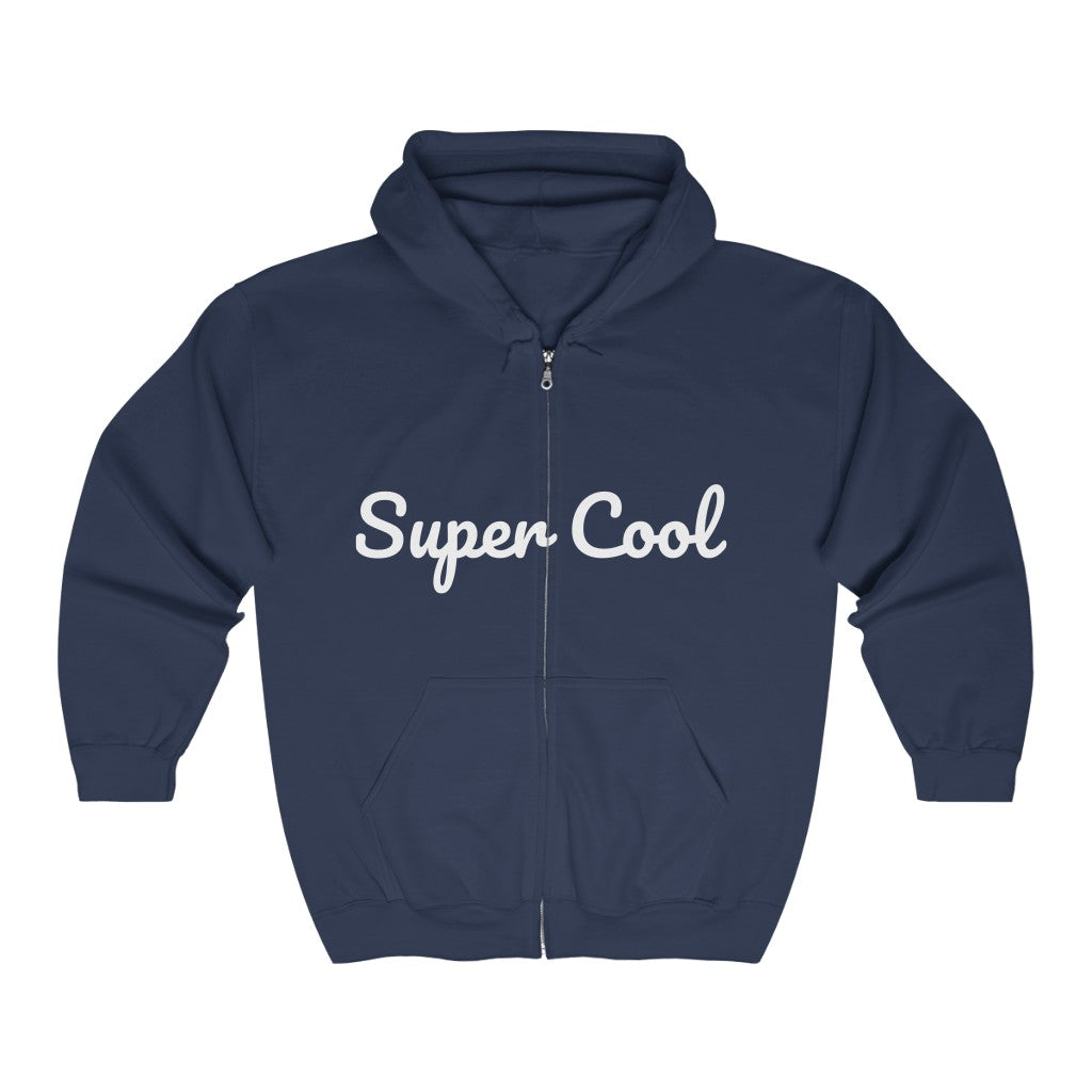 SUPER COOL.  Unisex Heavy Blend™ Full Zip Hooded Sweatshirt