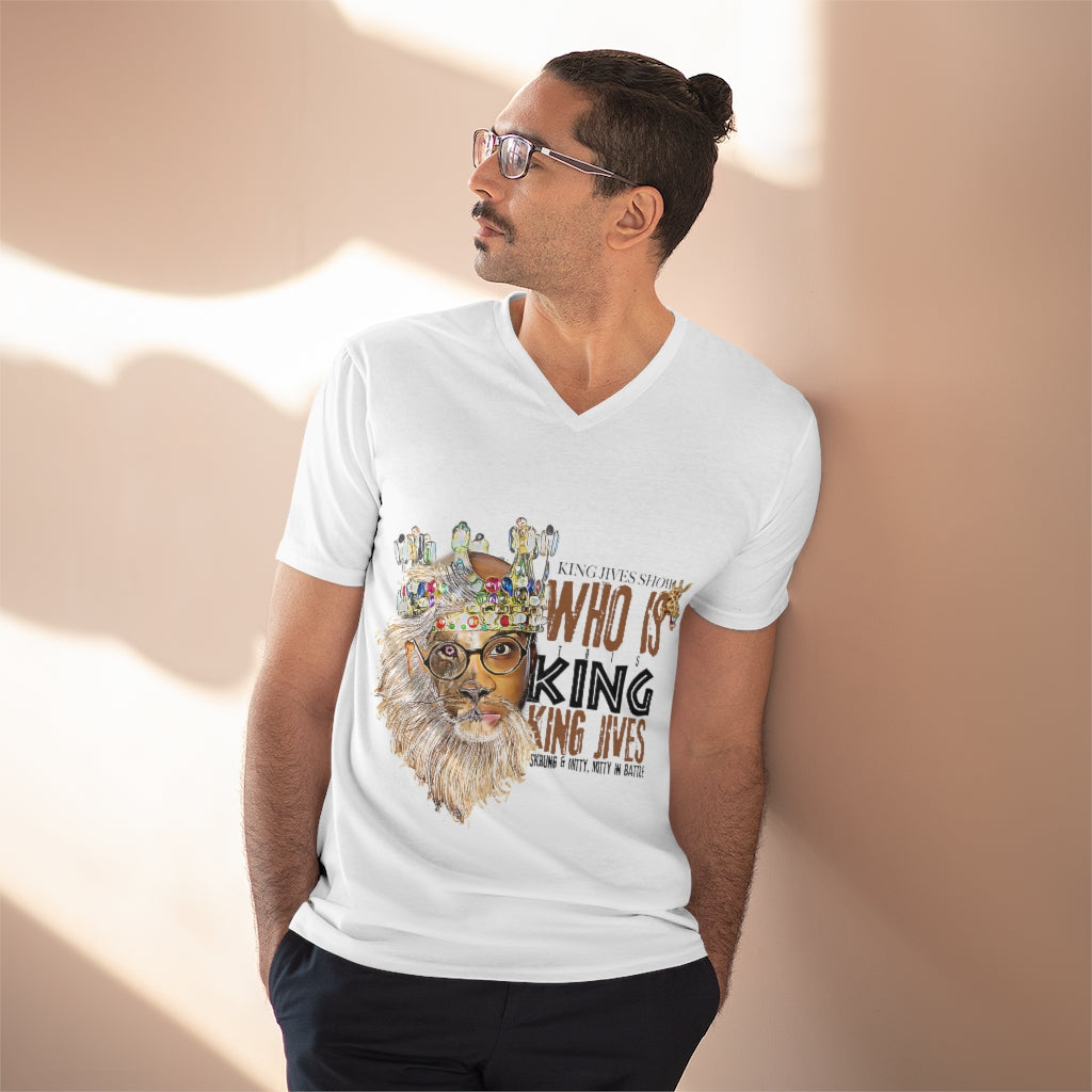 Who Is This King? King Jives V-Neck Tee