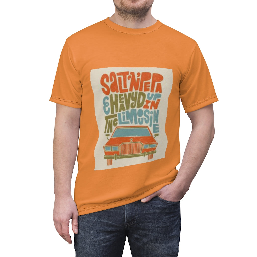 UP IN THE LIMOSINE ( ORANGE ) ..  All Over Tee