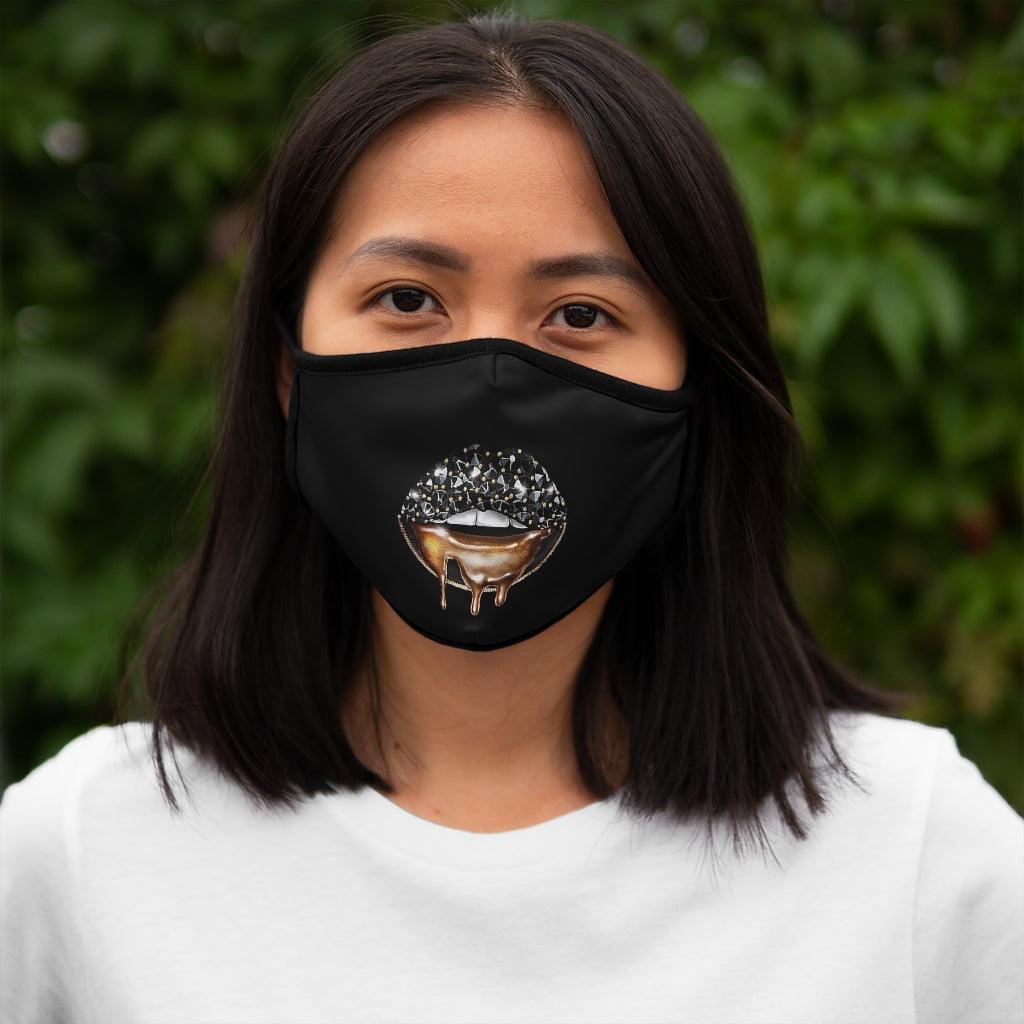 GOLD N HOT  Fitted Polyester Face Mask