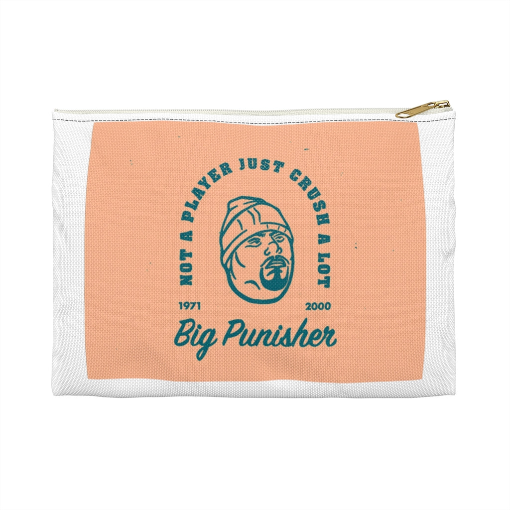 Still Not a Playa BIG PUNISHER white Accessory Pouch