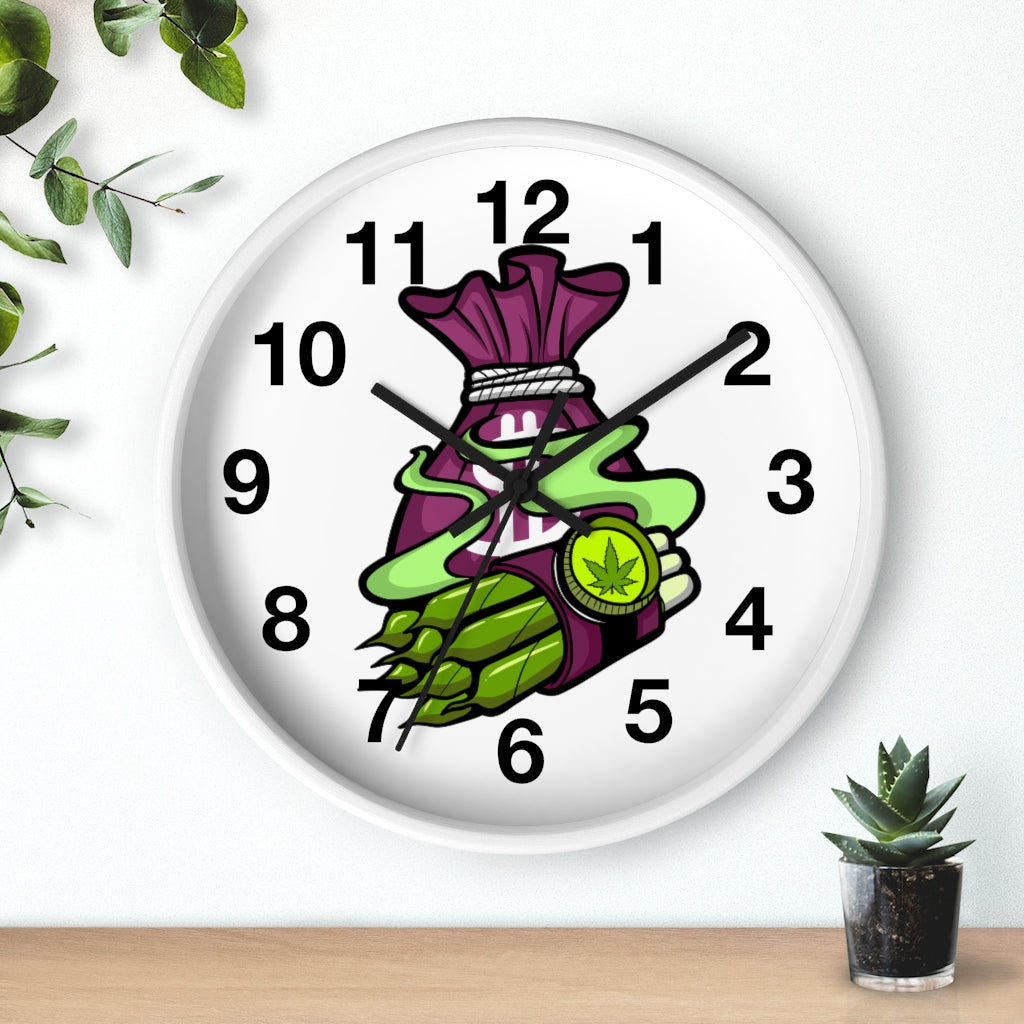 IS YOU HIGH BUDDY? Wall clock