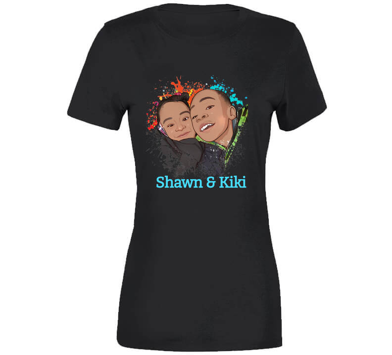 Shawn &amp; Kiki Adult Tee T Shirt