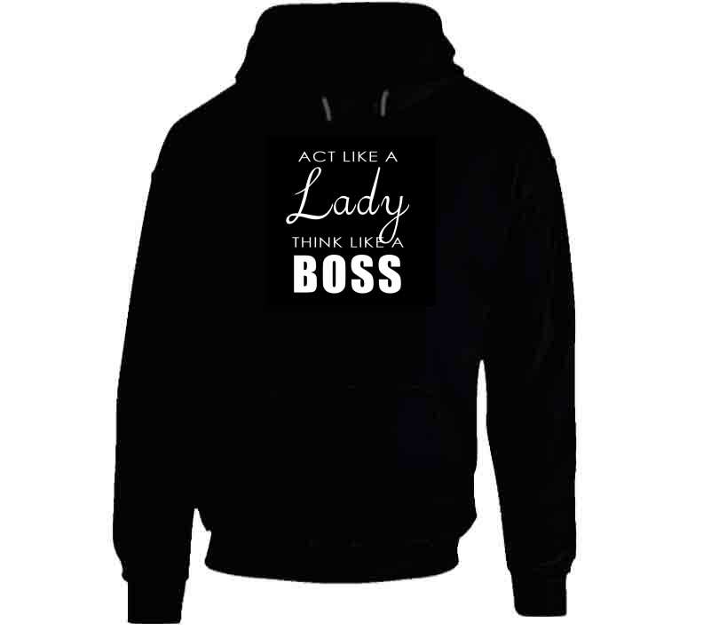 Act Like A Lady ( Black) T Shirt