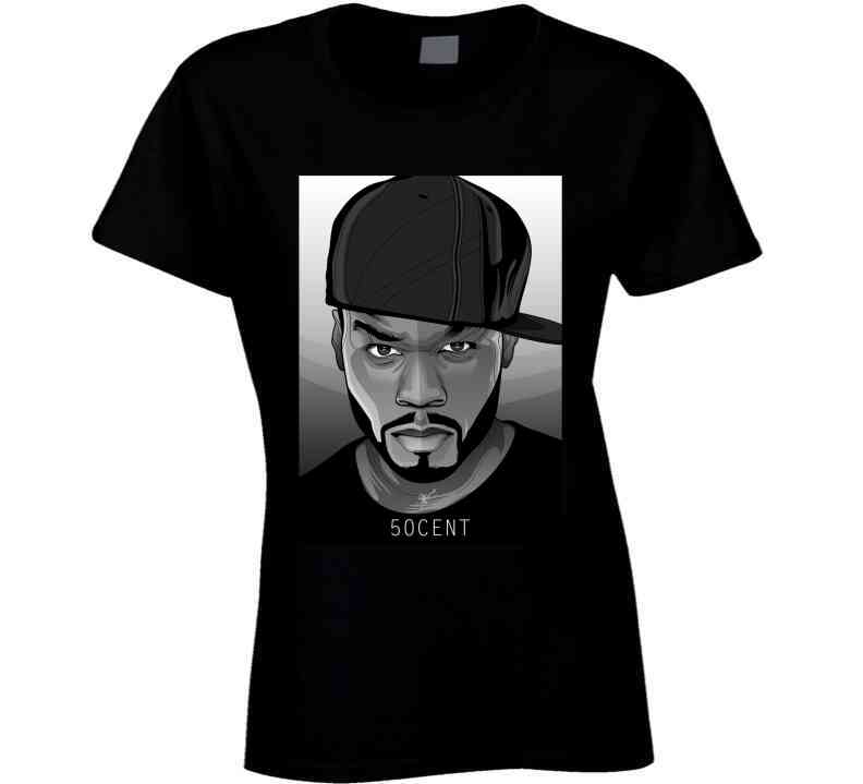 Fiddy Black  T Shirt