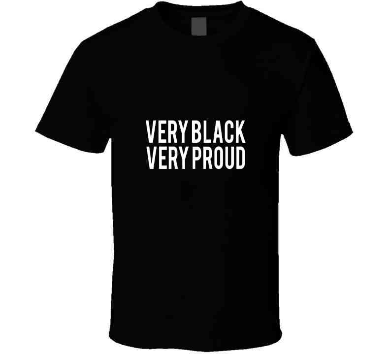 Very Black Very Proud Blue Crewneck Sweatshirt