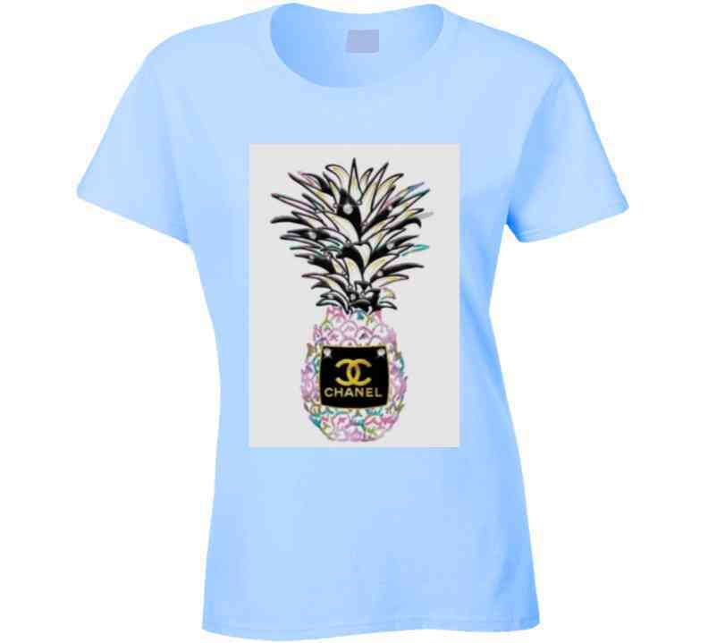 Pineapple Couture Baby Blue  T Shirt