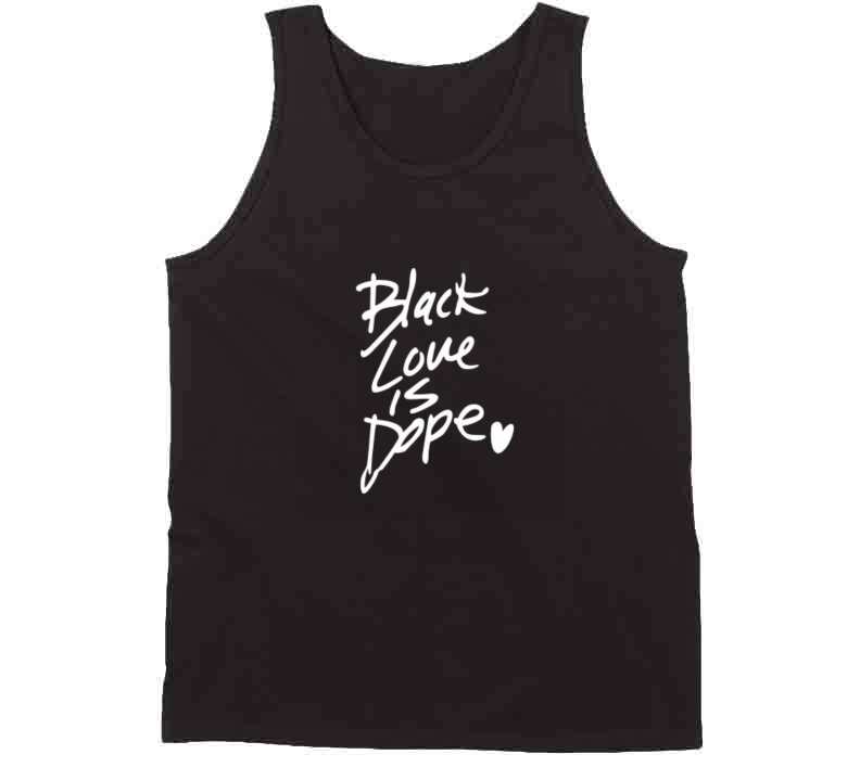 Black Love Is Dope ( Gold ) T Shirt