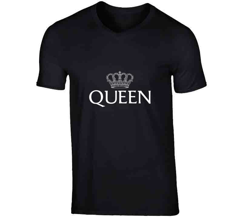 Queen Navy Ladies T Shirt