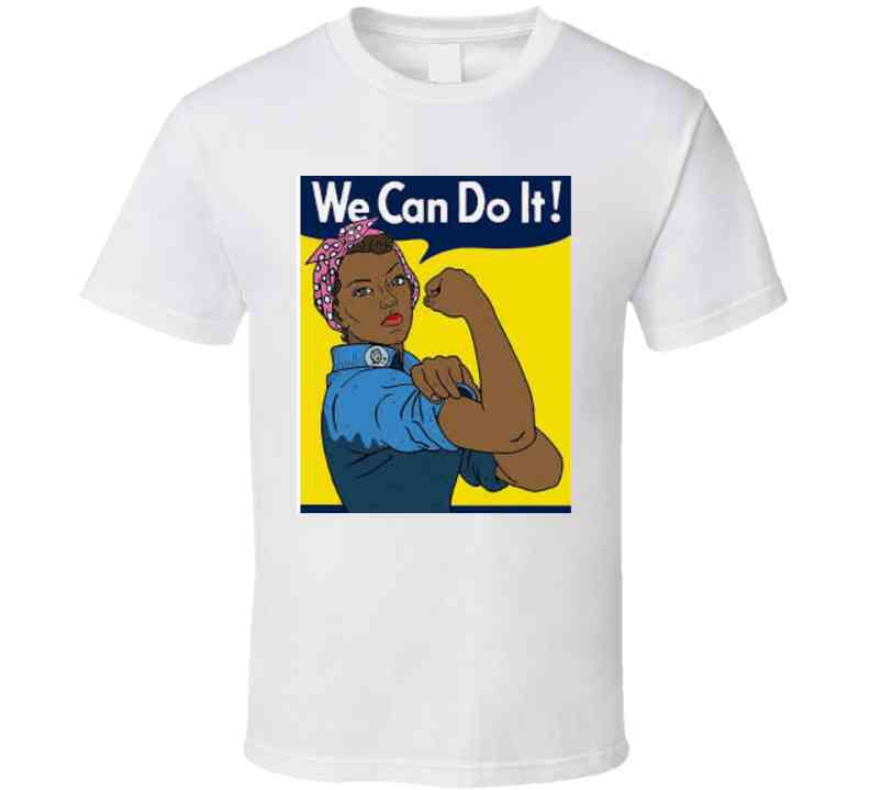 We Can Do It Royal T Shirt