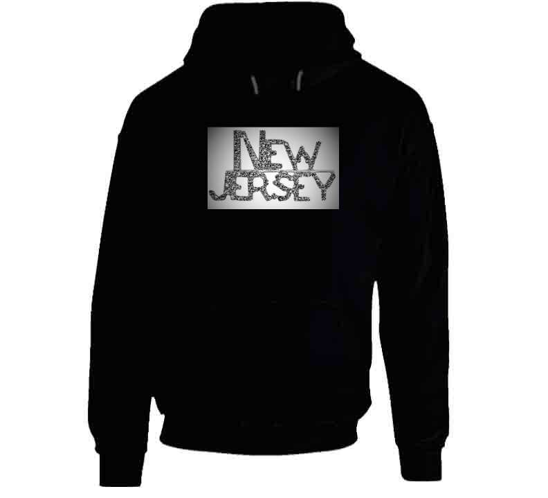 New Jersey Bling Blackout  T Shirt