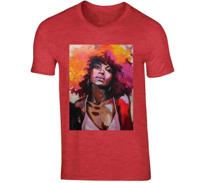 Ms. Cookie ( Red ) Ladies T Shirt