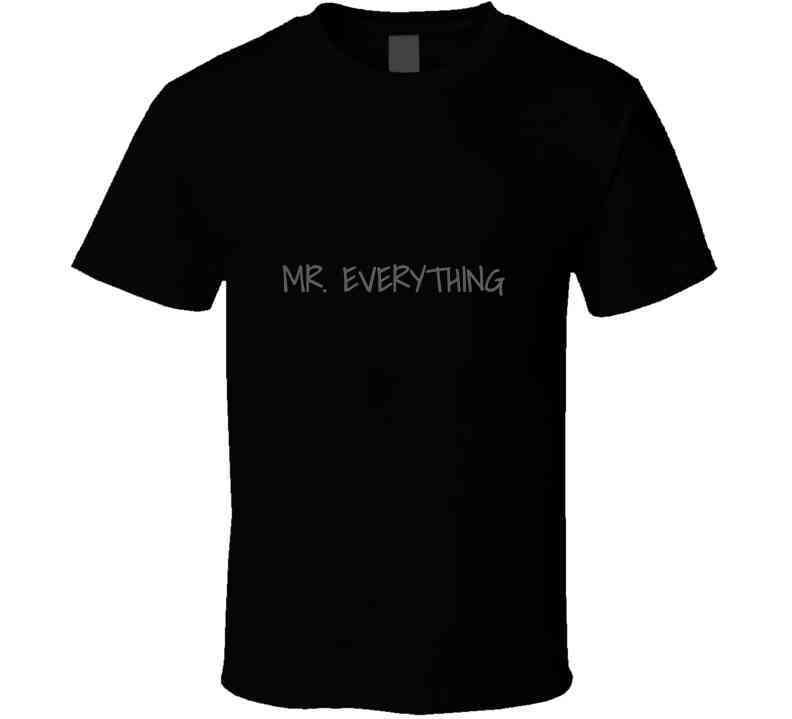 Mr. Everything ( Black ) Long Sleeve T Shirt