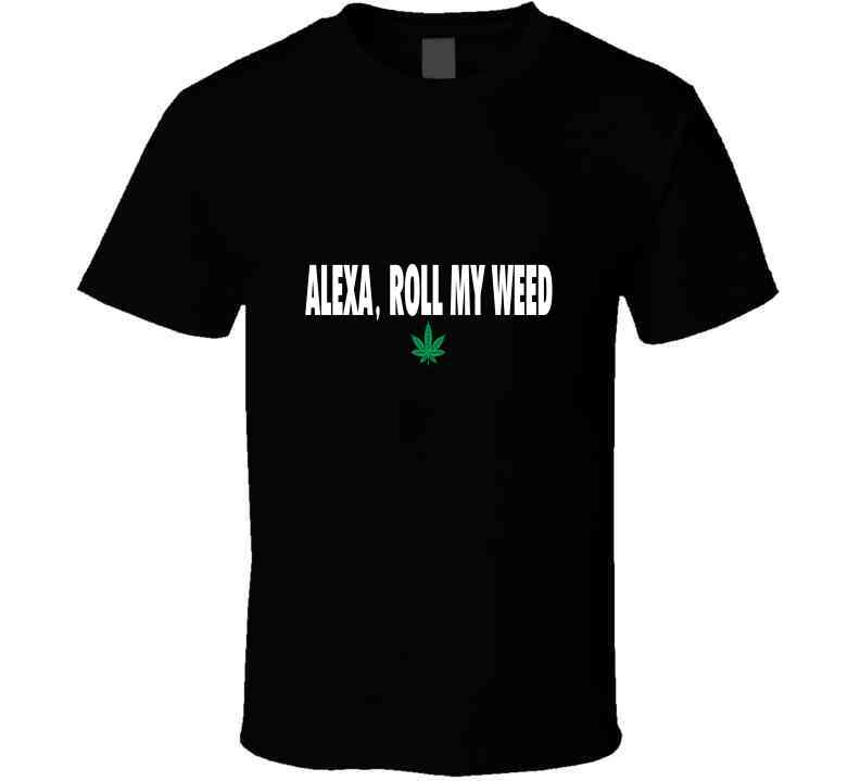 Alexa, Roll ( Black ) Ladies T Shirt