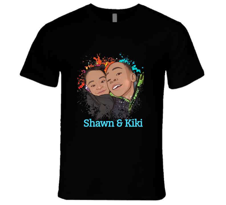 Shawn &amp; Kiki Adult Tee Baby One Piece