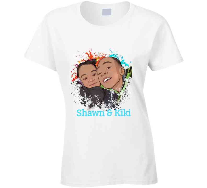 Shawn &amp; Kiki Adult Tee Baby One Piece