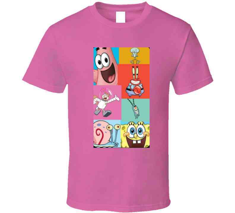 Waterbobbin With My Friends (pink) Ladies T Shirt