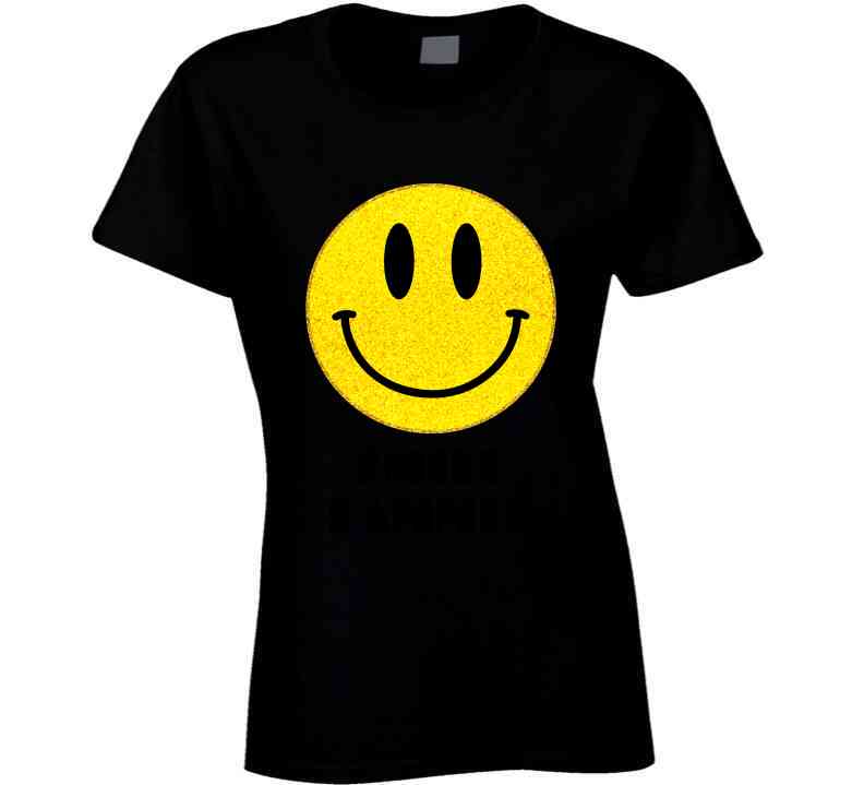 Smile Dammit Gray  T Shirt