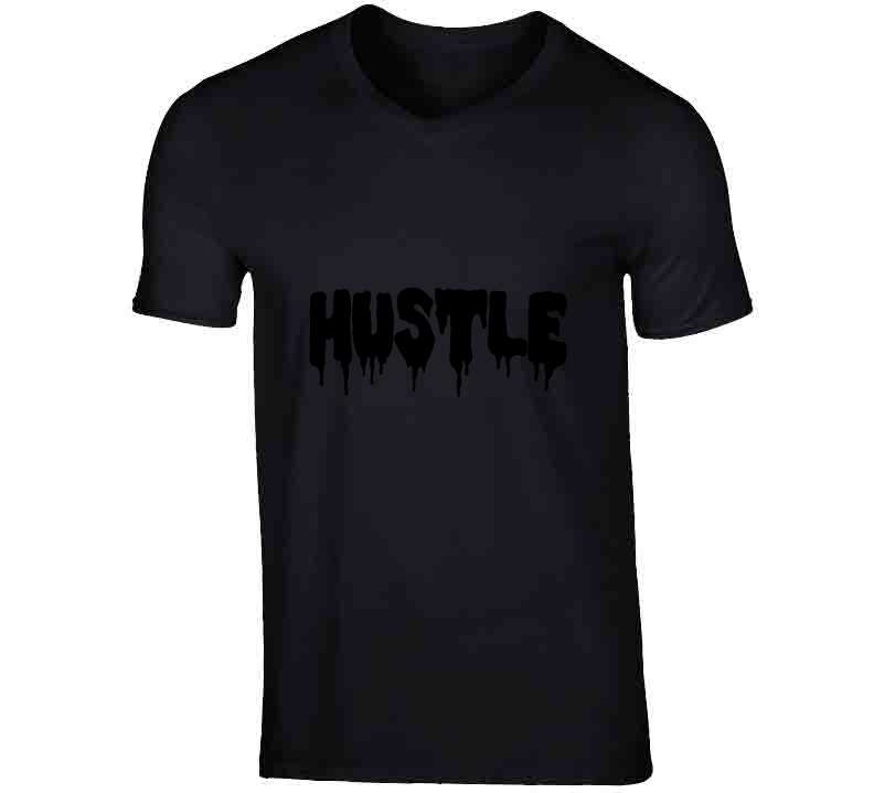 Hustle Drip Gray Sweatshirt Crewneck Sweatshirt