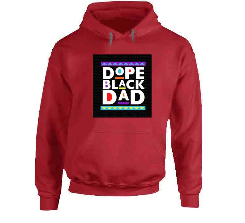 Dope Black Dad ( Red )  T Shirt