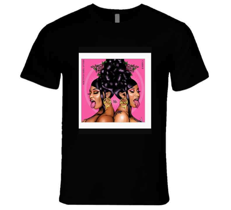 Wap Girls ( Black ) Ladies T Shirt