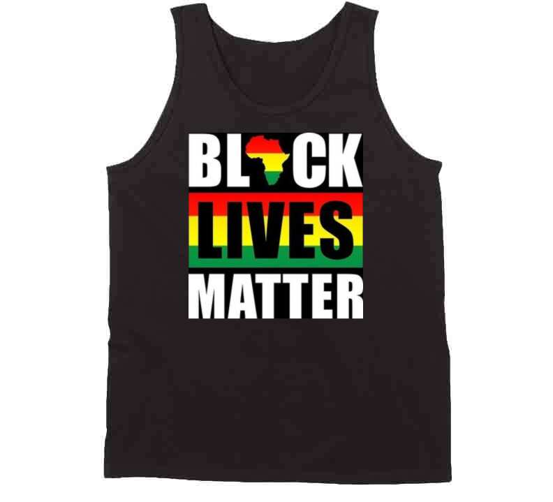 Black Matters Red T Shirt