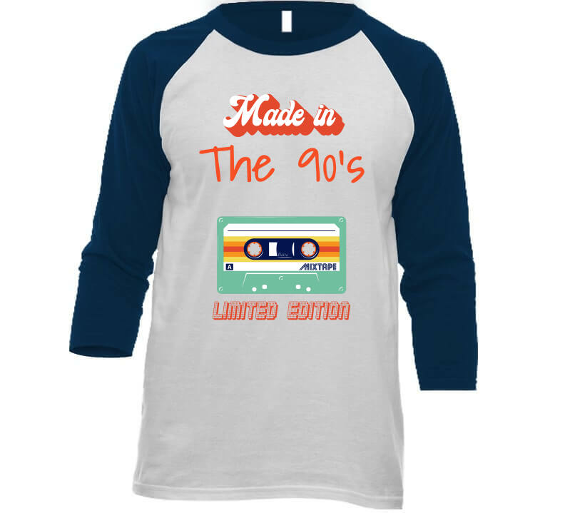 Made In The 90's (white) Long Sleeve