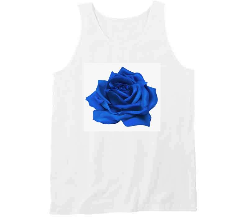 Blue Rose Tee Ladies T Shirt