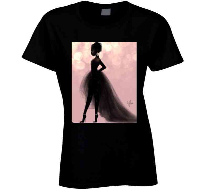 Set The Mood  Ladies T Shirt