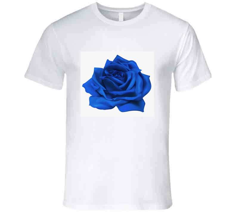 Blue Rose Tee Ladies T Shirt