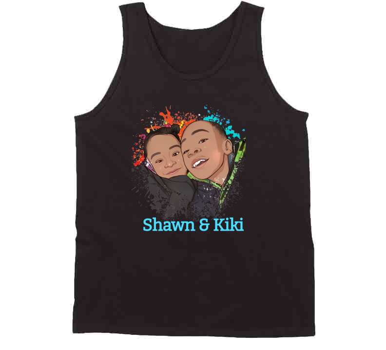 Shawn &amp; Kiki Adult Tee Baby One Piece