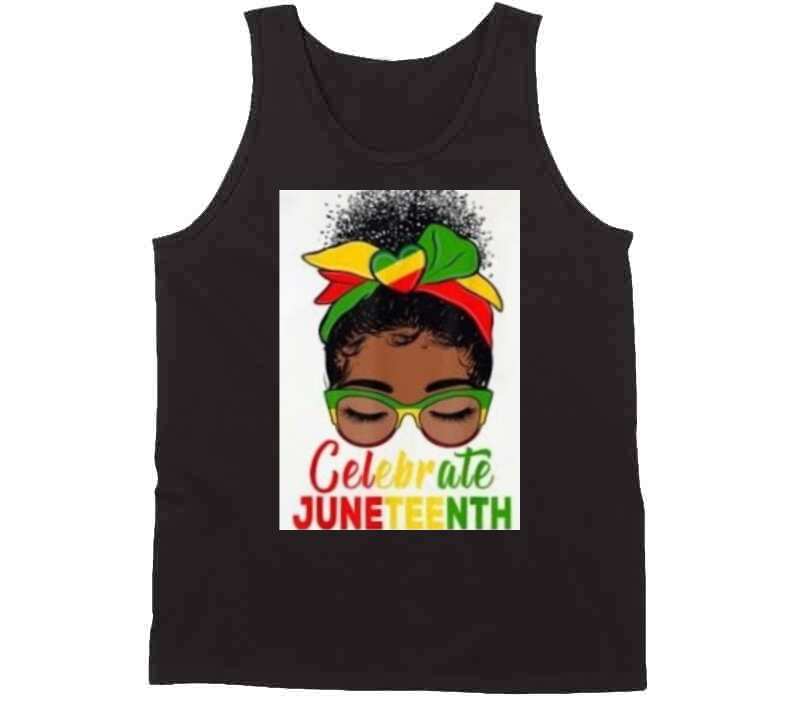 Celebrate Juneteenth Ladies T Shirt