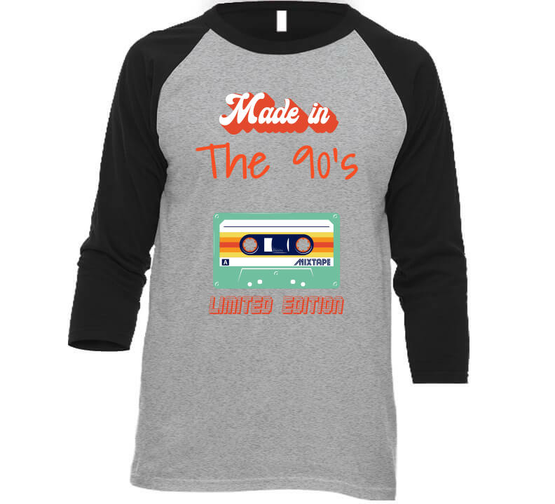 Made In The 90's (white) Long Sleeve