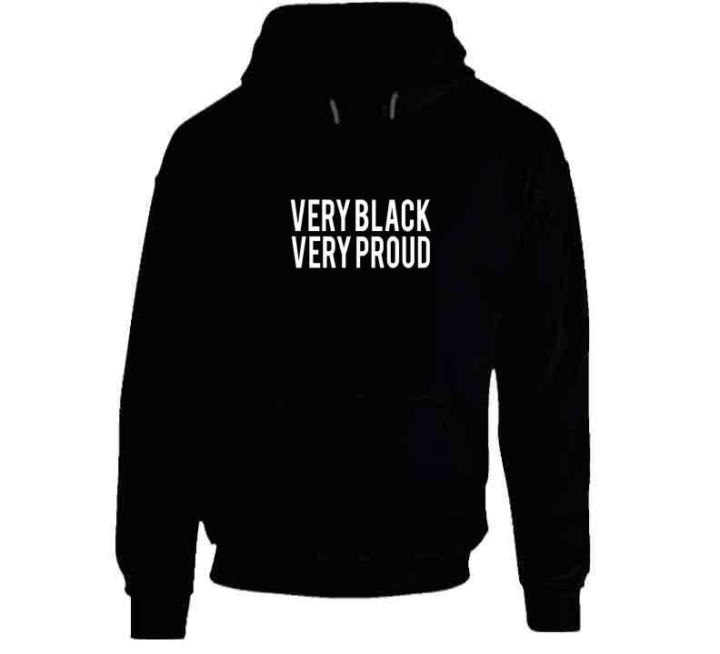 Very Black Very Proud Blue Crewneck Sweatshirt