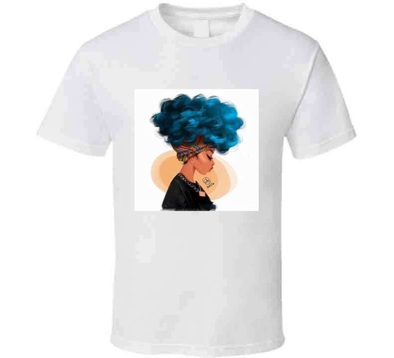 Lady Blue Tee  Ladies T Shirt