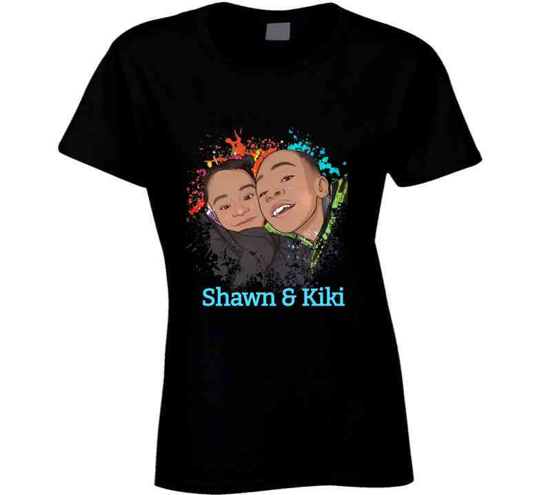 Shawn &amp; Kiki Adult Tee Baby One Piece