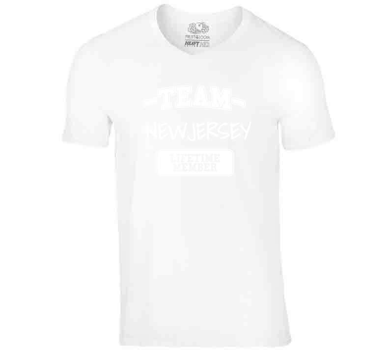 Team N J Pink  T Shirt