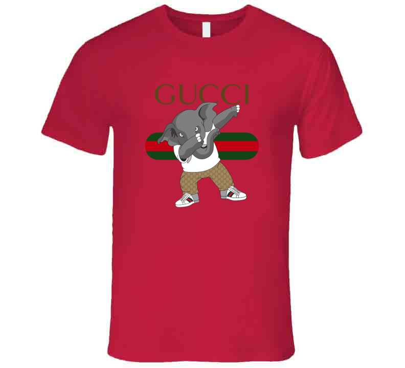 Elephant G's ( Red) T Shirt