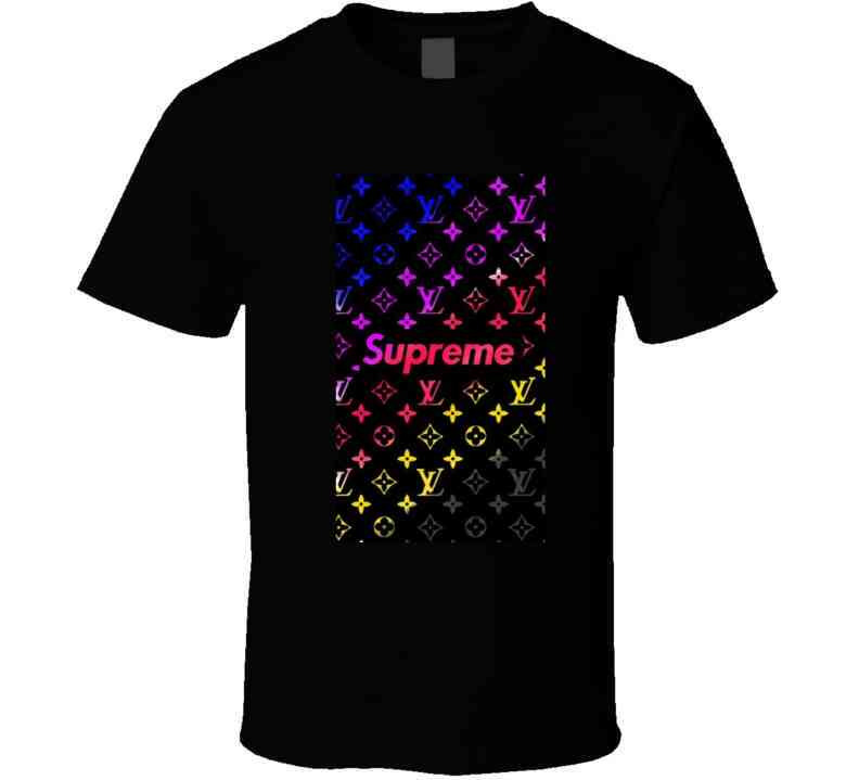 Super Rainbow ( Blue ) T Shirt