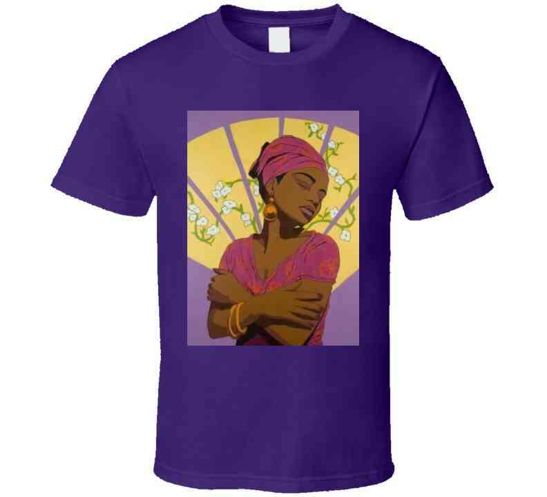 Purple Love  Ladies T Shirt