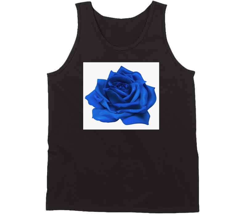 Blue Rose Tee Ladies T Shirt