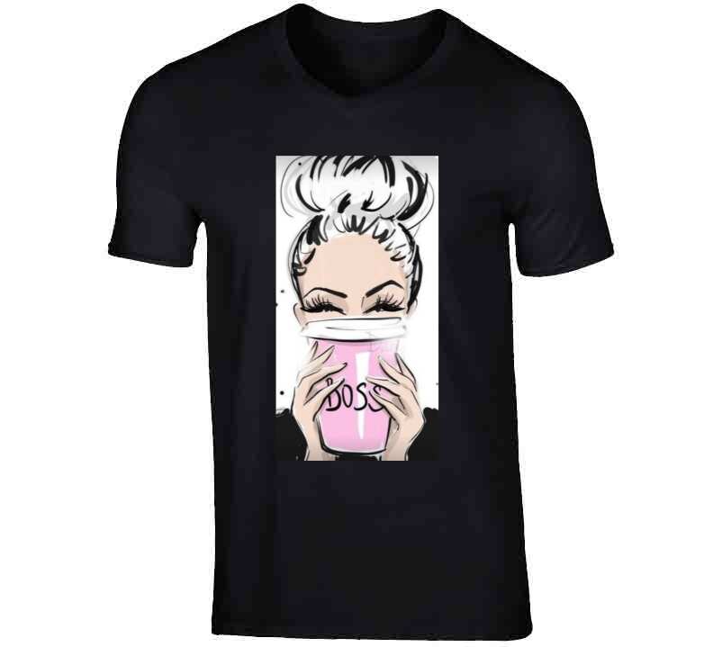 Boss Lady Black Ladies T Shirt