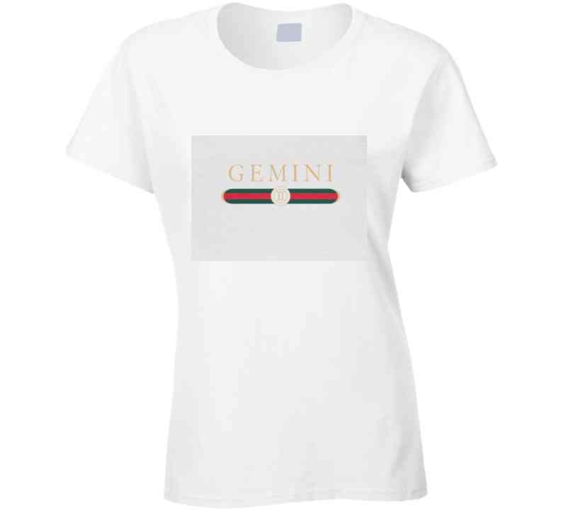 Gemini Couture Tee White  T Shirt