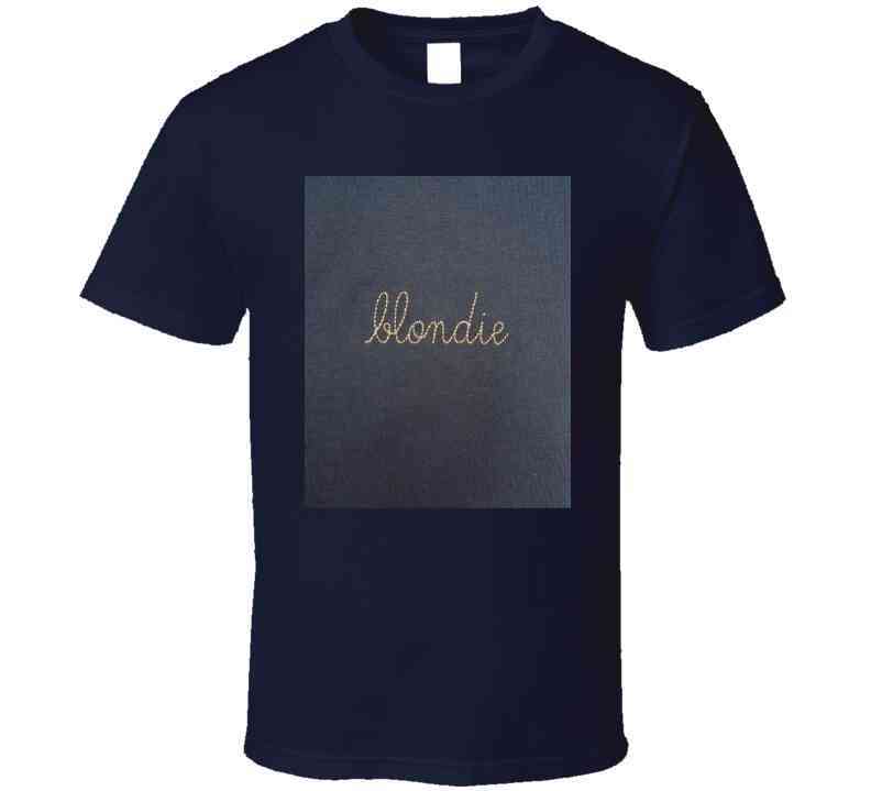 Blue Blonde Ladies T Shirt