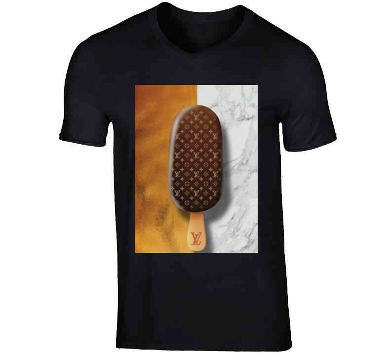 Caramel Louis Black  T Shirt