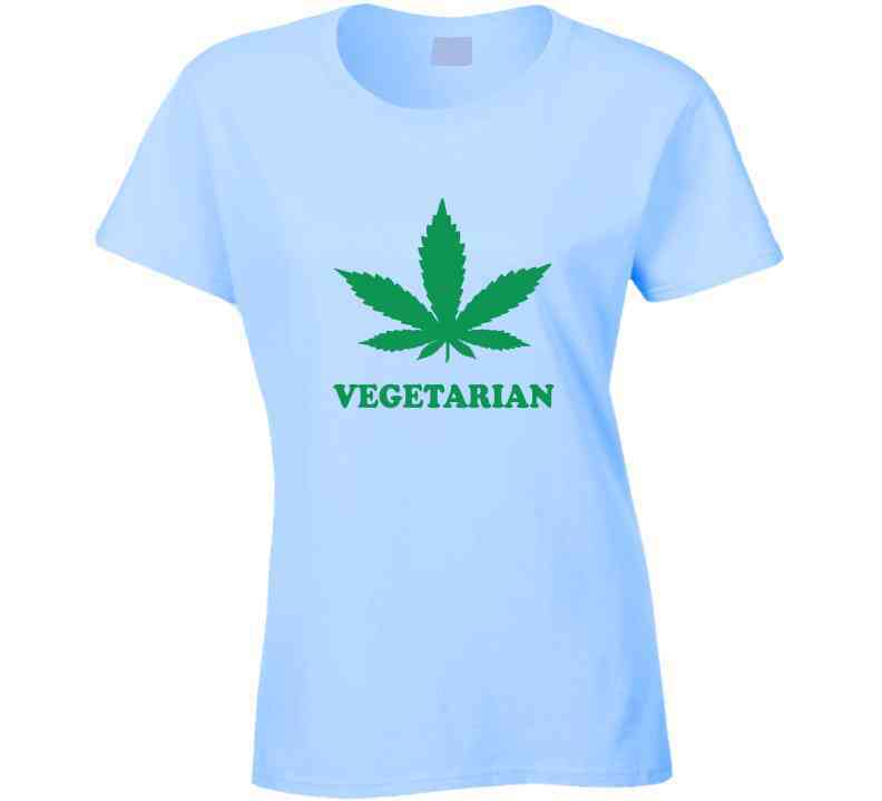 Vegetarian ( Baby Blue ) T Shirt