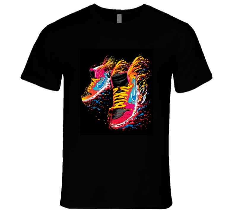 Kicks On Color  Ladies T Shirt