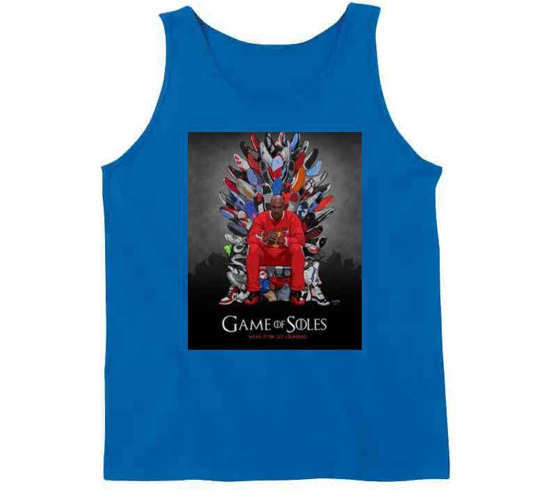 Game Of Soles Blue T Shirt